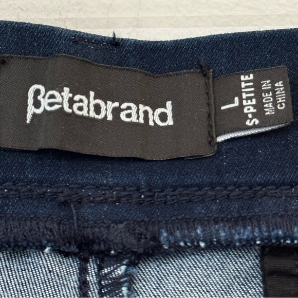 Betabrand Women’s Yoga Denim Straight Leg Classic Jeans W0626-IN Size Large - Picture 3 of 11